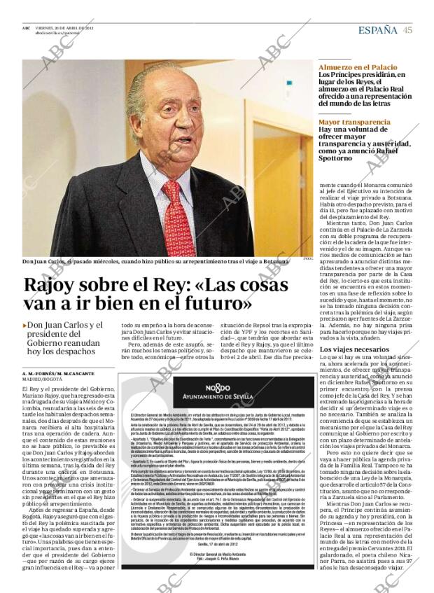 ABC SEVILLA 20-04-2012 página 45