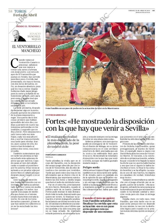 ABC SEVILLA 20-04-2012 página 58