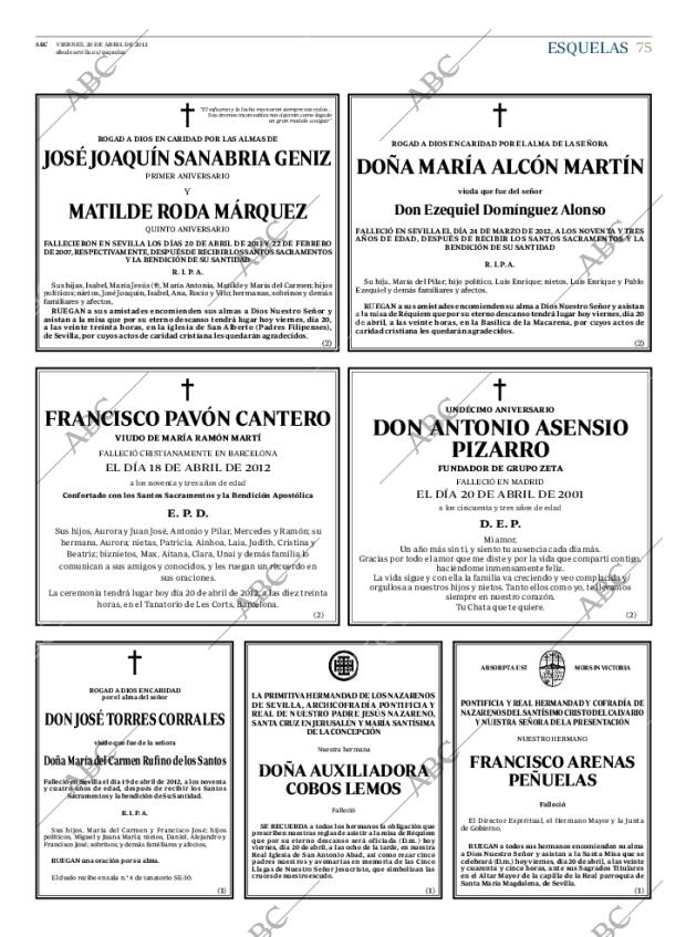 ABC SEVILLA 20-04-2012 página 75