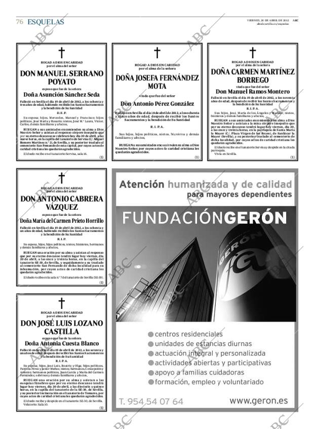 ABC SEVILLA 20-04-2012 página 76