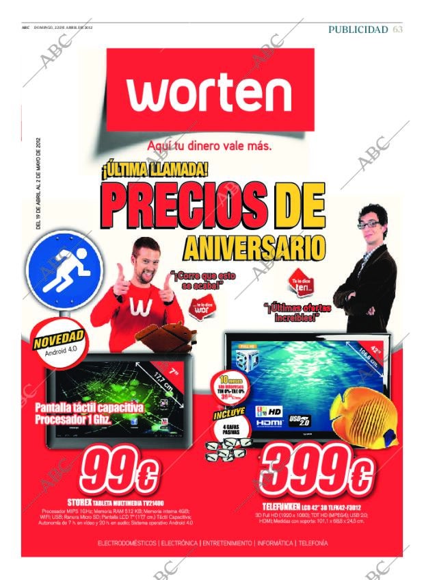 ABC MADRID 22-04-2012 página 63