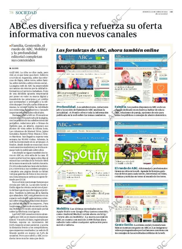 ABC MADRID 22-04-2012 página 78