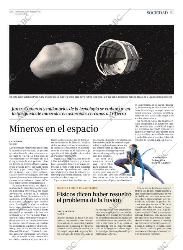 ABC MADRID 25-04-2012 página 51