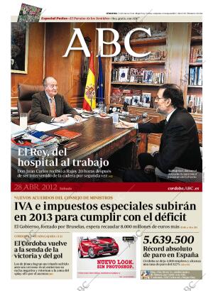 ABC CORDOBA 28-04-2012 página 1