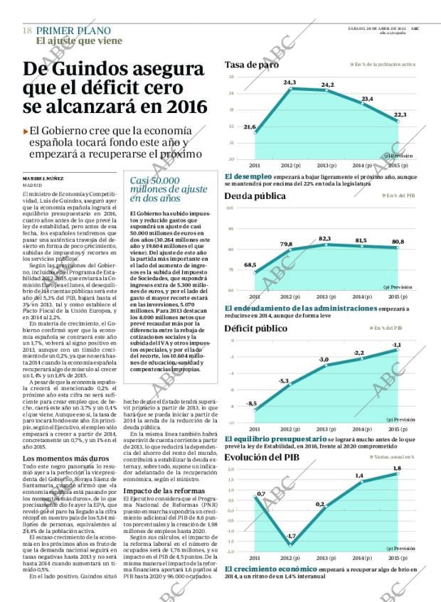 ABC MADRID 28-04-2012 página 18