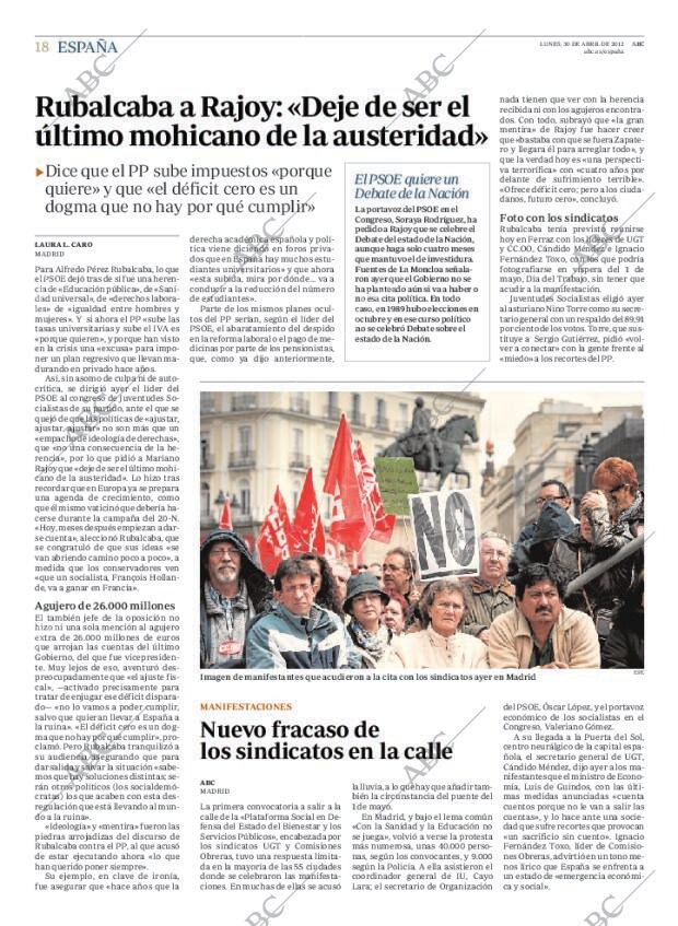 ABC MADRID 30-04-2012 página 18