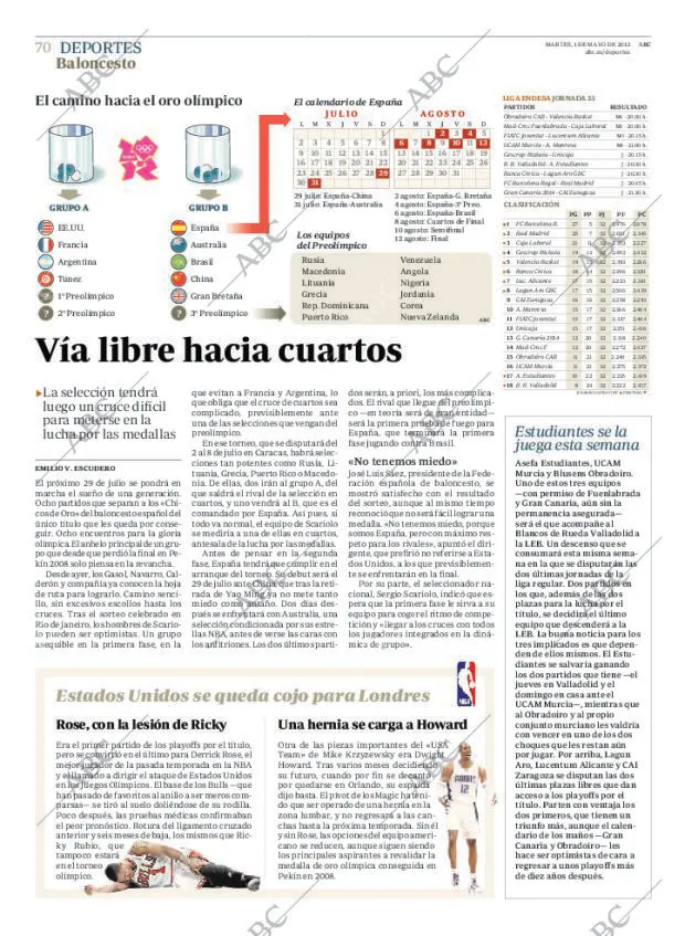 ABC MADRID 01-05-2012 página 70
