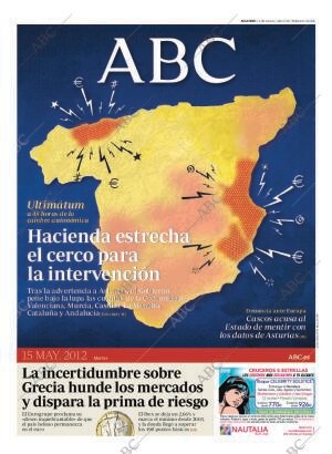 ABC MADRID 15-05-2012 página 1