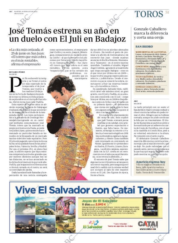 ABC MADRID 15-05-2012 página 51