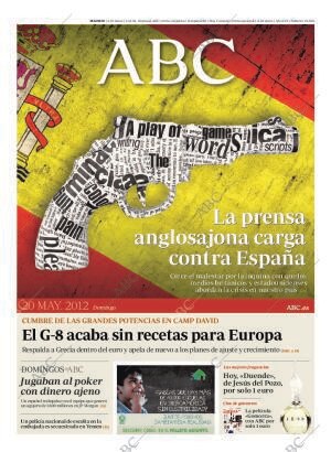 ABC MADRID 20-05-2012 página 1