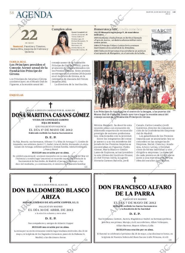 ABC MADRID 22-05-2012 página 58