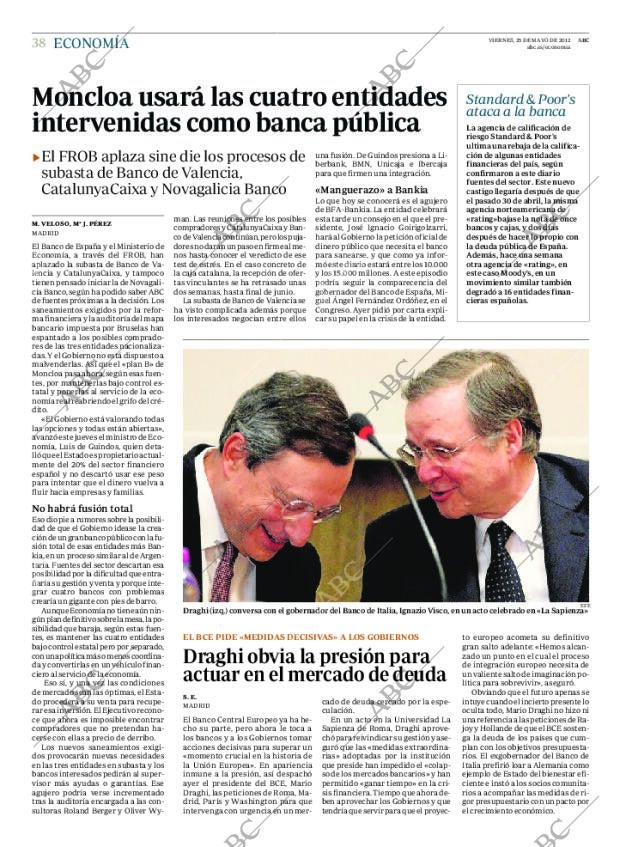 ABC MADRID 25-05-2012 página 38