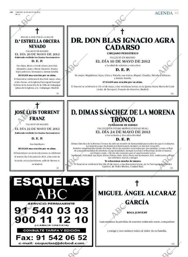 ABC MADRID 25-05-2012 página 81