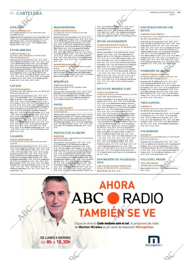 ABC MADRID 25-05-2012 página 86