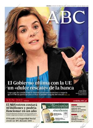 ABC CORDOBA 09-06-2012 página 1