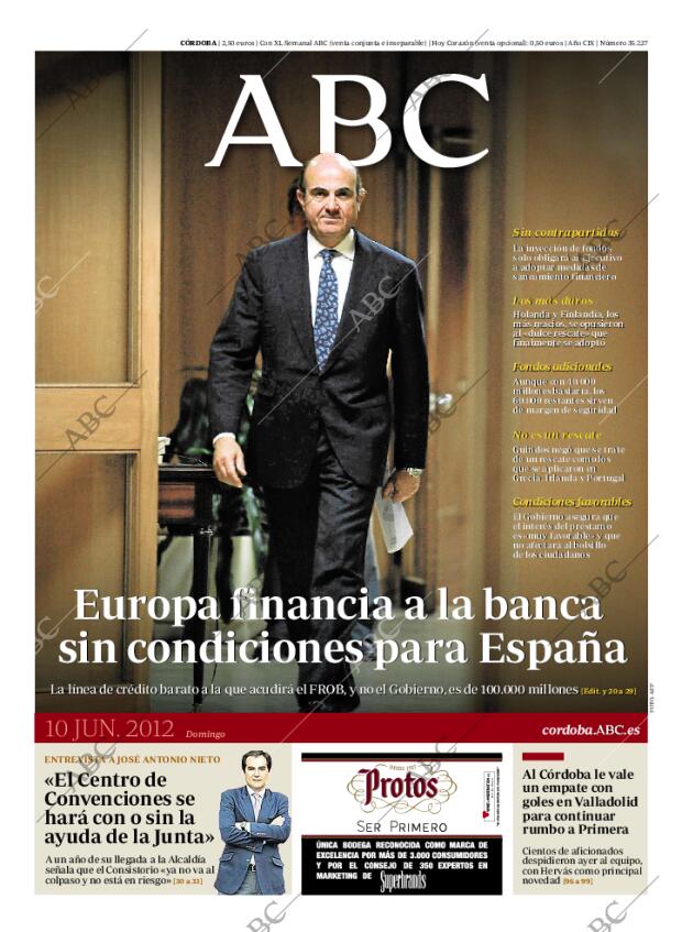 ABC CORDOBA 10-06-2012 página 1