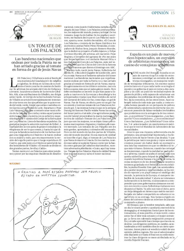 ABC MADRID 20-06-2012 página 15