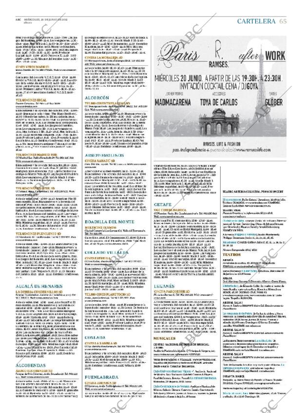 ABC MADRID 20-06-2012 página 65