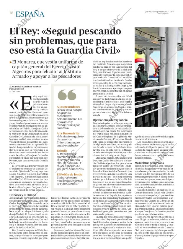 ABC MADRID 21-06-2012 página 18