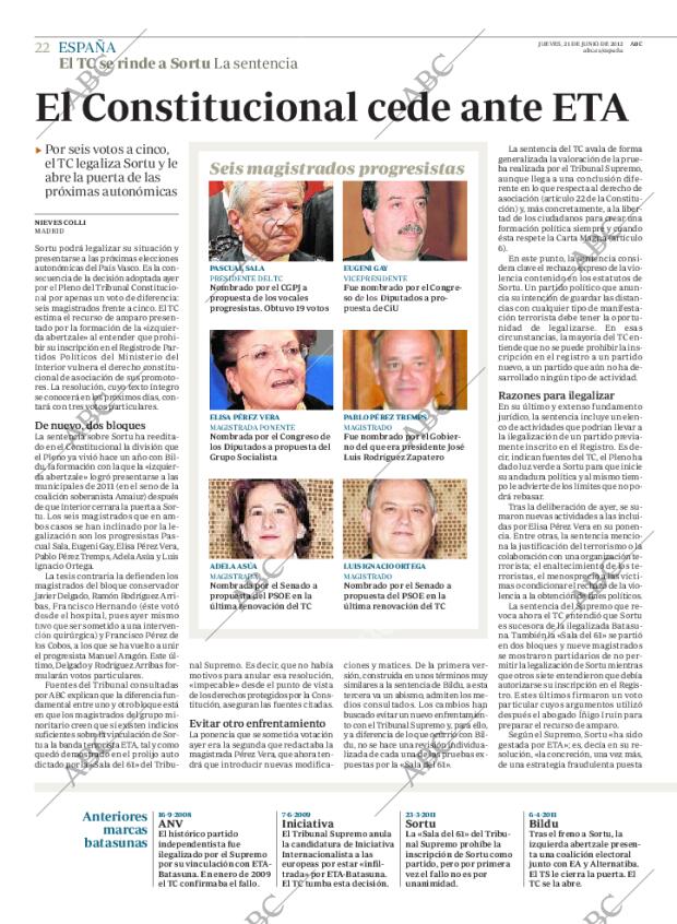 ABC MADRID 21-06-2012 página 22