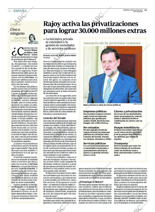 ABC MADRID 06-07-2012 página 20