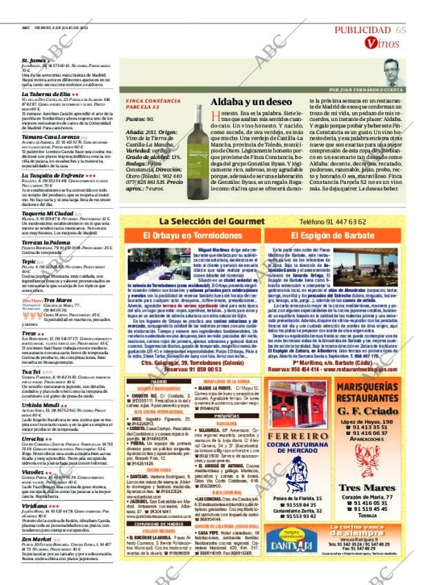 ABC MADRID 06-07-2012 página 65