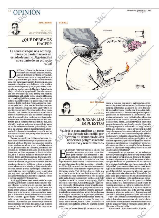 ABC MADRID 07-07-2012 página 14