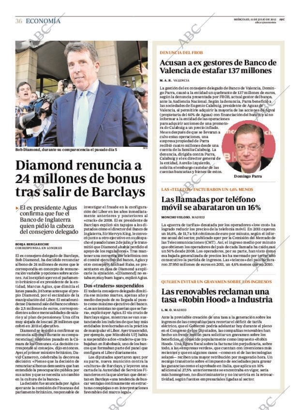 ABC MADRID 11-07-2012 página 36