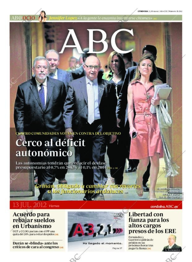 ABC CORDOBA 13-07-2012 página 1