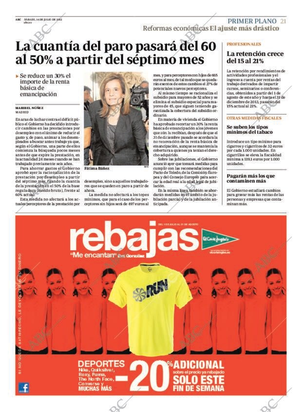 ABC MADRID 14-07-2012 página 21