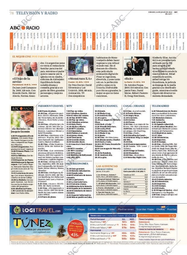 ABC MADRID 14-07-2012 página 78