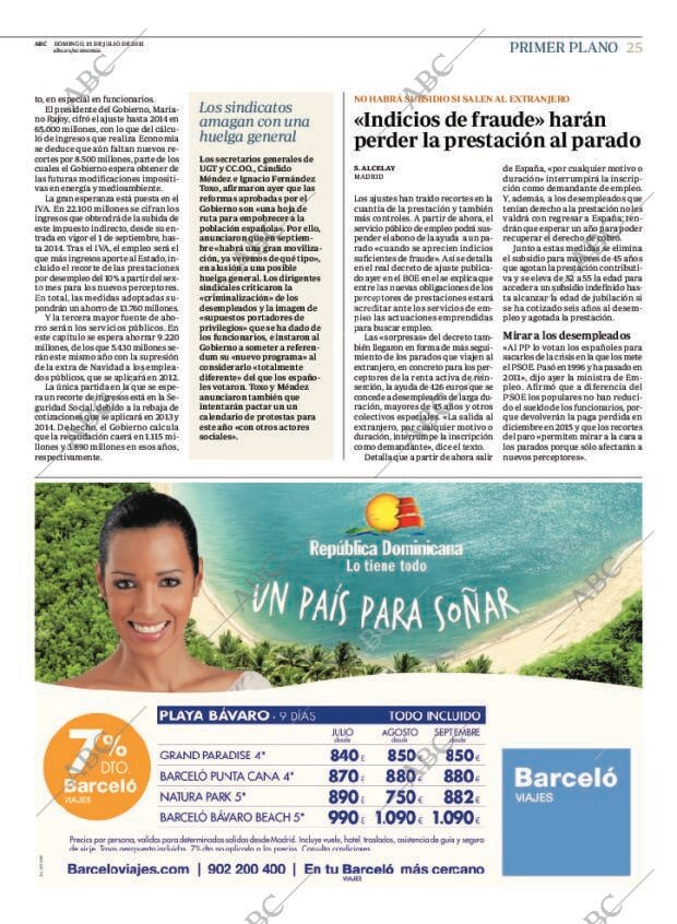 ABC MADRID 15-07-2012 página 25