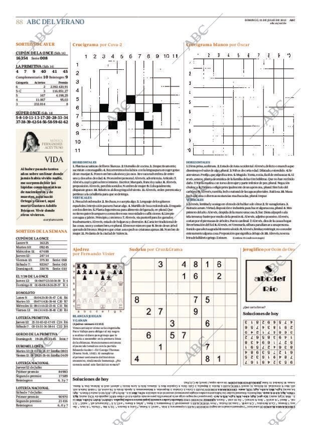 ABC MADRID 15-07-2012 página 88