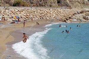 Playa de los Estudiantes de Villajoyosa Foto Juan Carlos Soler archdc Juan...