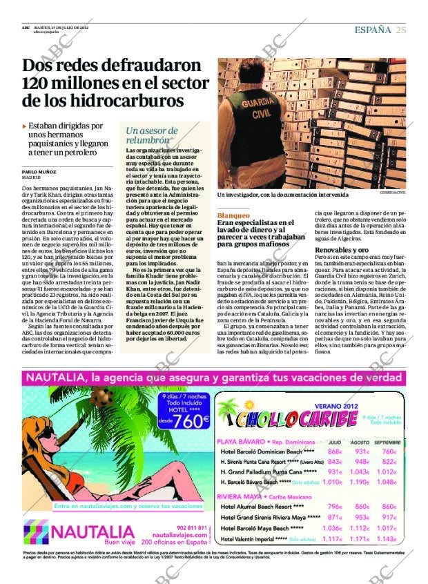 ABC MADRID 17-07-2012 página 25