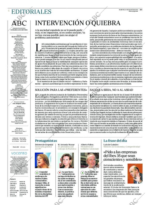 ABC MADRID 17-07-2012 página 4