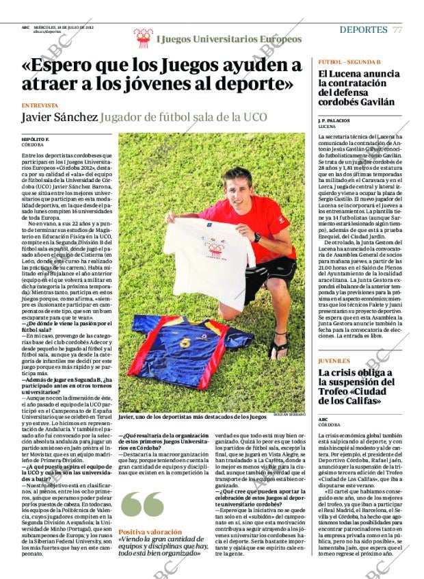 ABC CORDOBA 18-07-2012 página 77