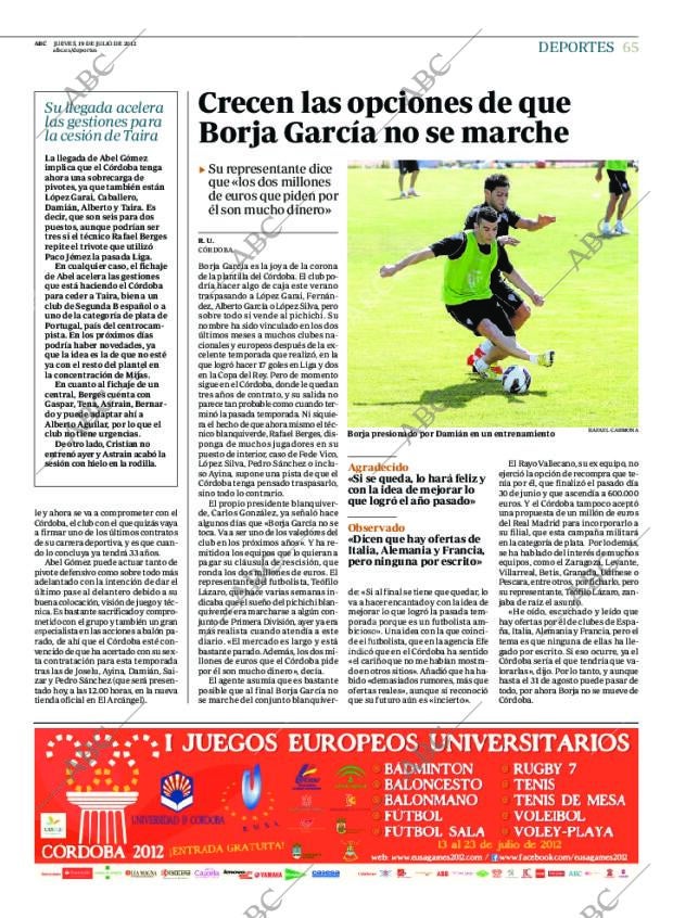 ABC CORDOBA 19-07-2012 página 65