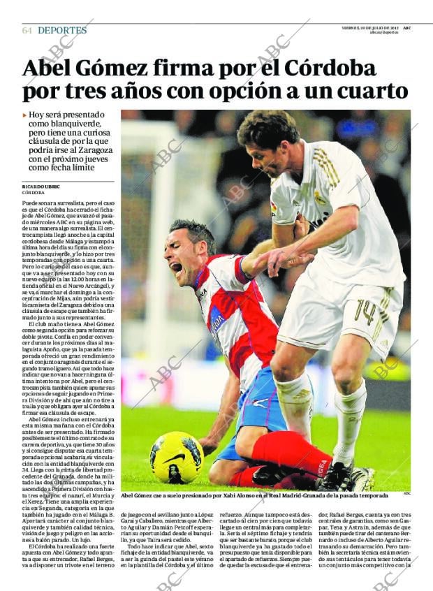ABC CORDOBA 20-07-2012 página 64