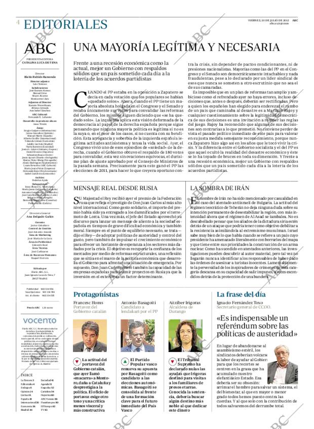 ABC MADRID 20-07-2012 página 4