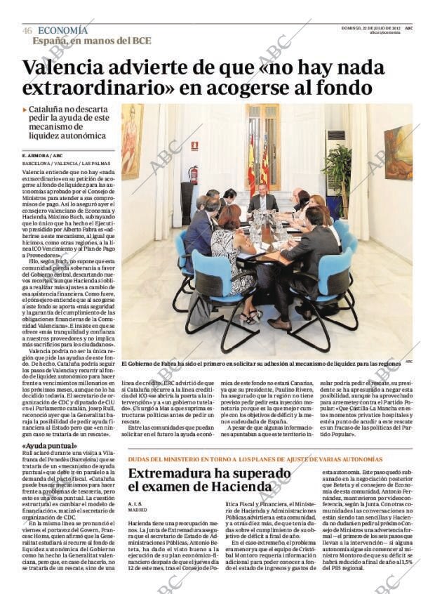 ABC MADRID 22-07-2012 página 46