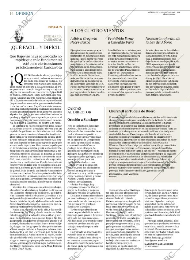 ABC MADRID 25-07-2012 página 14