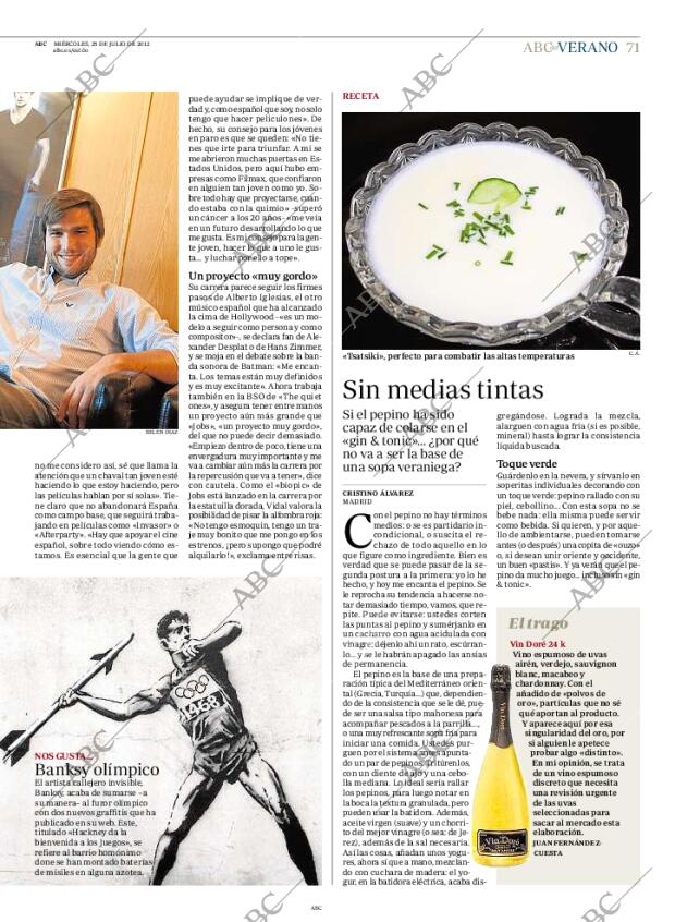 ABC MADRID 25-07-2012 página 71