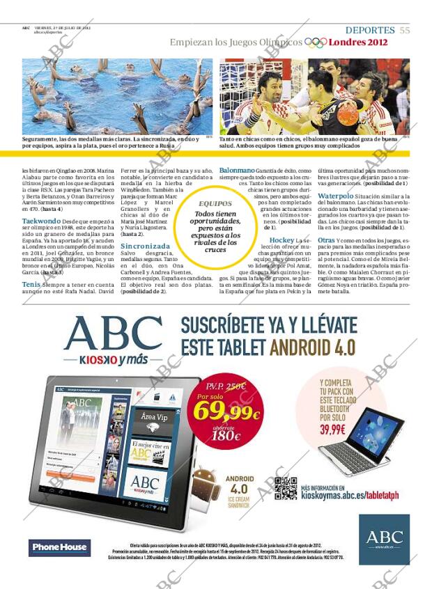 ABC MADRID 27-07-2012 página 55