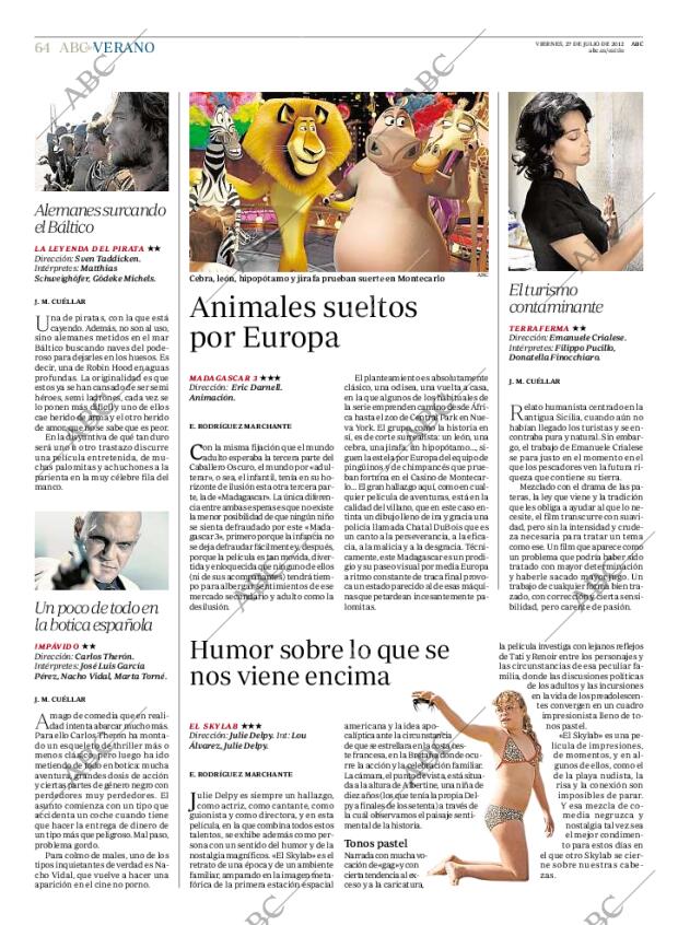 ABC MADRID 27-07-2012 página 64