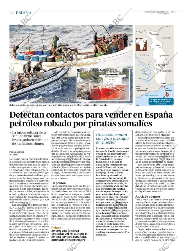 ABC MADRID 29-07-2012 página 30