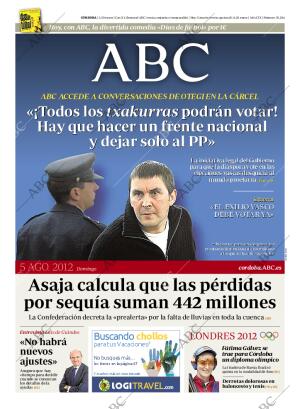 ABC CORDOBA 05-08-2012 página 1