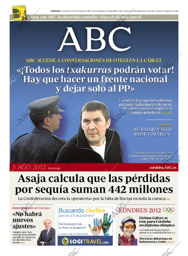 ABC CORDOBA 05-08-2012 página 1