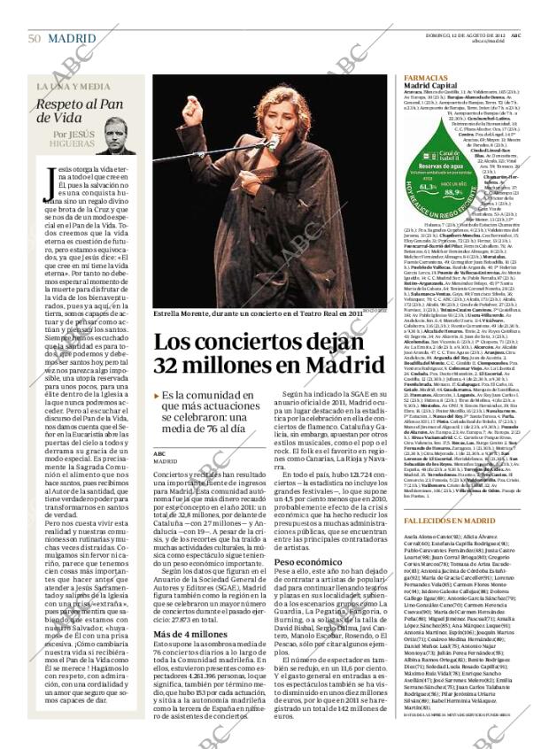 ABC MADRID 12-08-2012 página 50