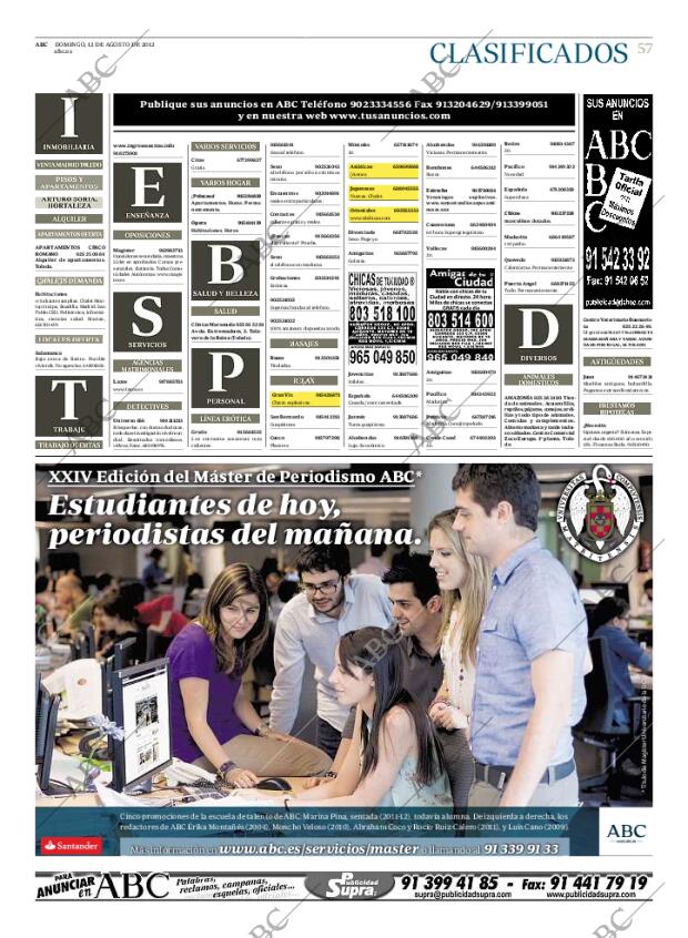 ABC MADRID 12-08-2012 página 57